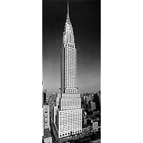額装済/クライスラー ビル/アーティスト不明 Amazon.co.jp: 1930年~1940年代 トールナロー垂直ビュー